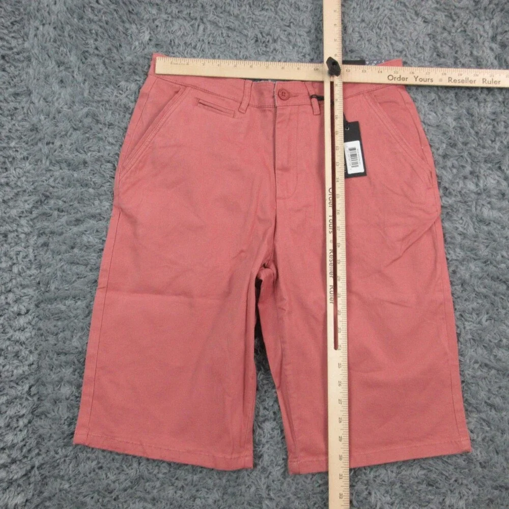 American Tall Shorts Mens 32T Pink Chino Flat Front Casual Big & Tall 31x12* NWT